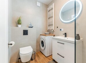 Bathroom - Apartament Kołłątaja (Kołobrzeg)