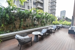 Outdoor dining - StayHome Campo Belo - Piscina - Gym (São Paulo)