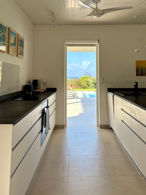 Private kitchen - Vrbo Property (Le Diamant)