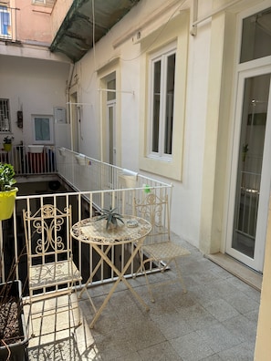 Terrace/patio - Room 'Camera Eos' with Balcony, Wi-Fi and Air Conditioning (Siracusa)