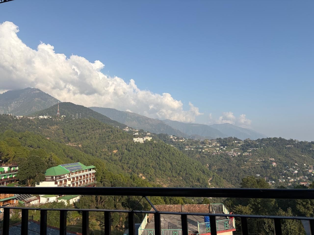 Vista del balcón
