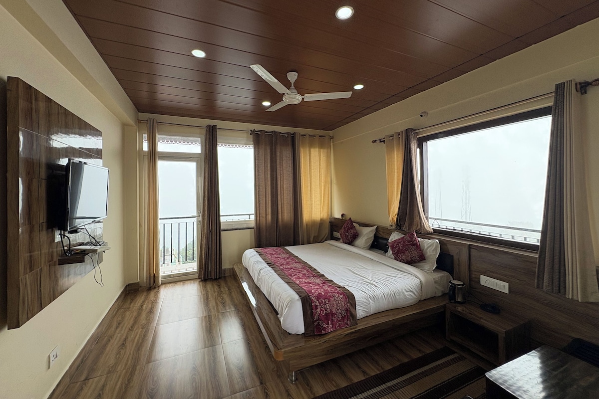 Luxury-Doppelzimmer, Balkon, Talblick