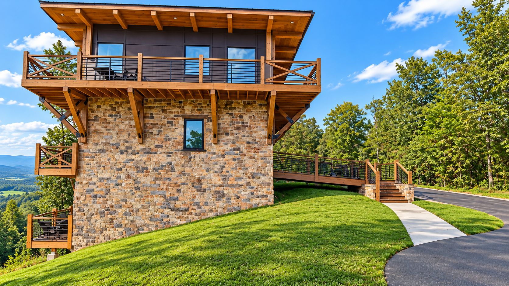 View from Driveway