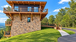 View from Driveway - Brand New! Shell Mountain Lookout | Views, Hot Tub & Dog-Friendly Stay (SEVIERVILLE)