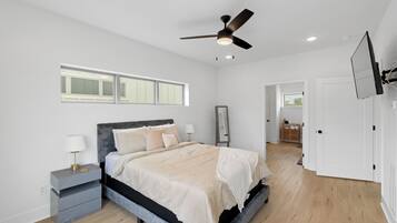 Master Bedroom featuring a queen bed