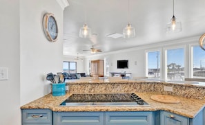 Fully stocked kitchen, perfect for cooking, gathering, and entertaining. - Beach View Perdido Key;  Beach Views, Heated Pool, Spa & Firepit (Pensacola)