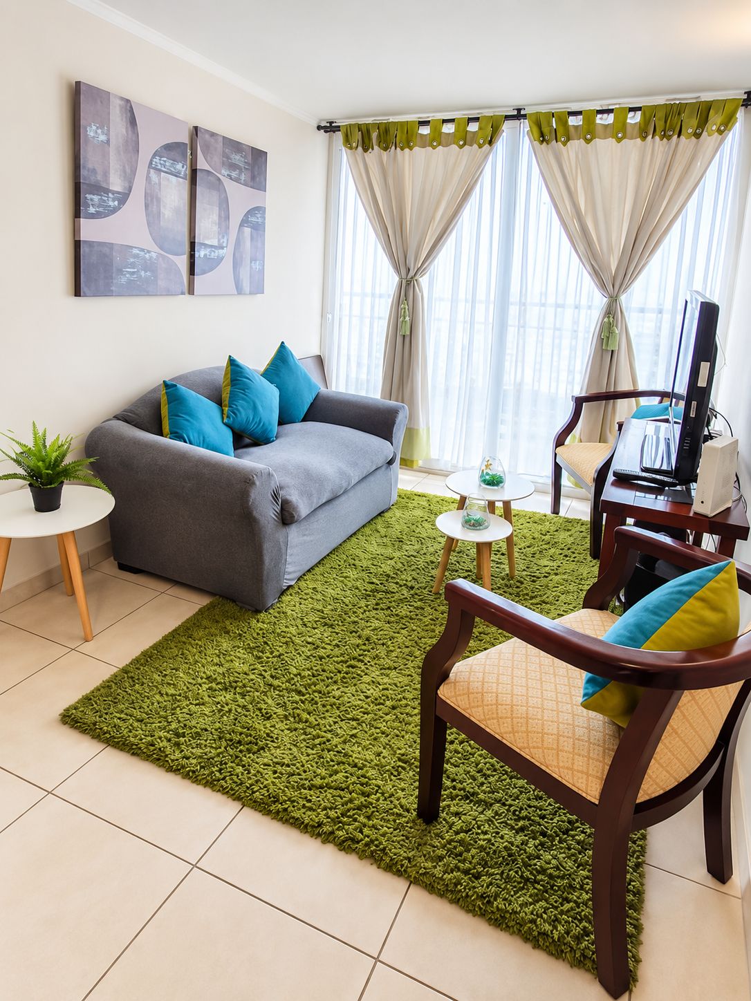 Área de sala de estar
