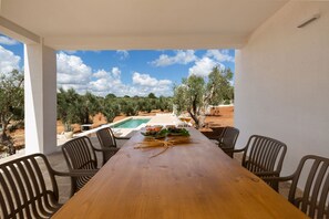 Outdoor dining - Casa tra gli Ulivi by Perle di Puglia (Ostuni)