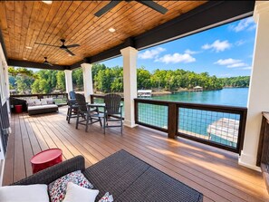 Upper-Level Balcony view - NEW RENTAL! - The Eagle's Landing on Lake Martin (Jackson's Gap)