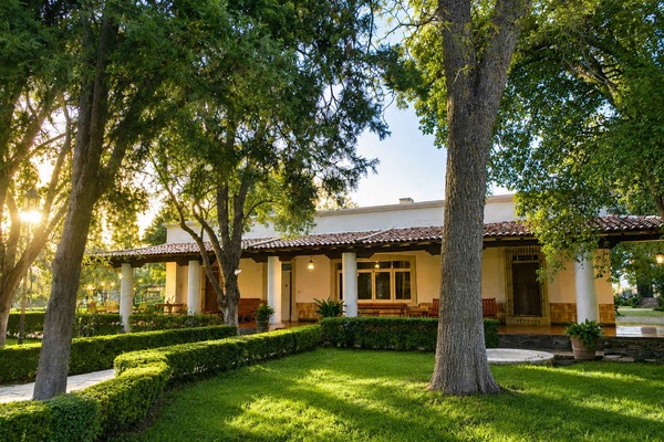 Beautiful gardens around the property