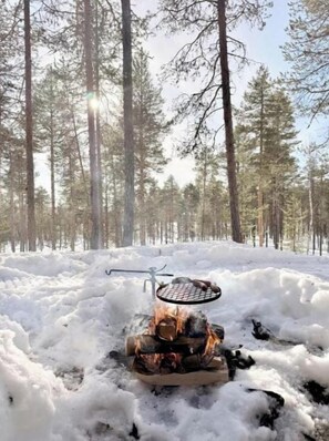 Overnattingsstedets uteområder