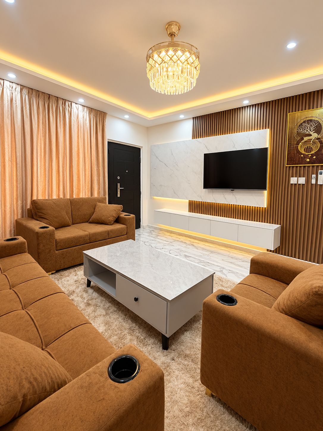 Área de sala de estar