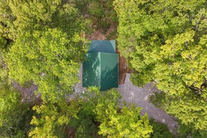 Exterior - Stone Point Cabin - 5 Mi from Buffalo River - Fire pit - Mountain views - Sunset (Township of Marble City)