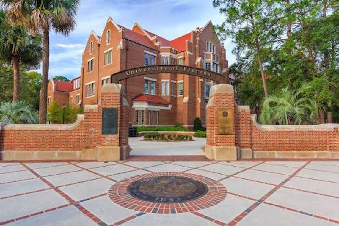 1.5 block away is the UF Campus (13th and University.
