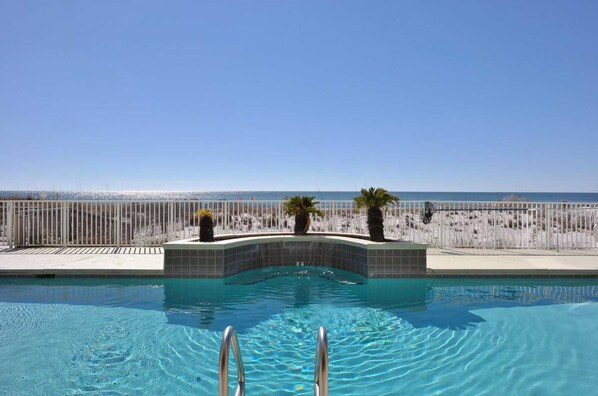 Pool - 3BR Beachfront Gem | Awesome Balcony (Gulf Shores)