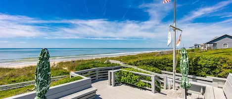 Private and gated parking access at Pine Knoll Shores beaches