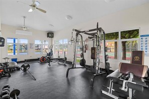 Fitnessbereich