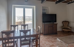 Living Room - Podere la Terrazza con Piscina (Prata)