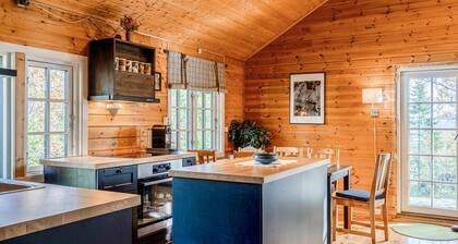 Nice home in Grong with sauna