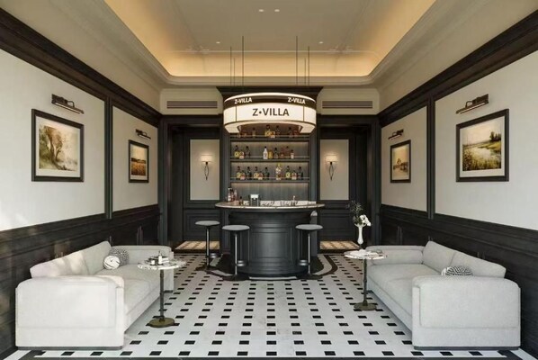 Bar (on property) - ZMANOR Luxury Loft Near Jingan Temple (Shanghai)