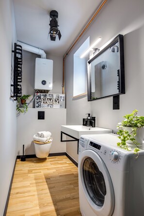 Bathroom - Klimatyczny Loft przy Lesie i  Zoo (Poznań)