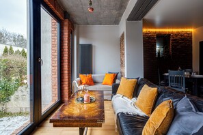 Living area - Klimatyczny Loft przy Lesie i  Zoo (Poznań)