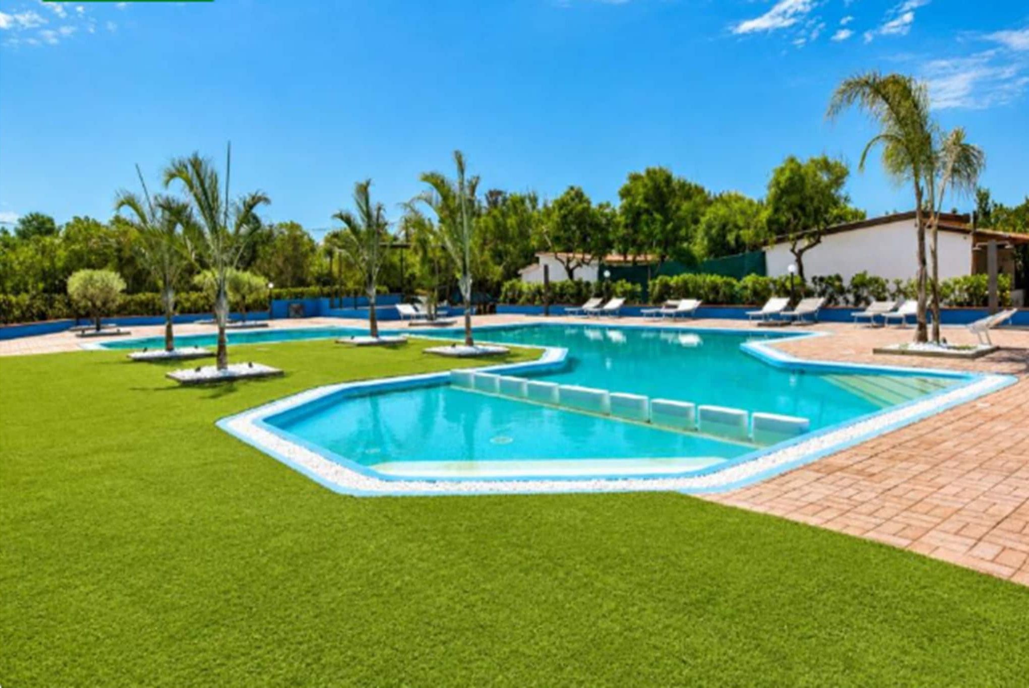 Piscine maison de vacances