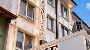 Façade de l’hébergement