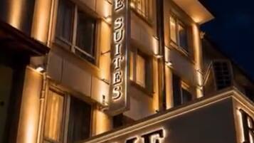 Façade de l’hébergement