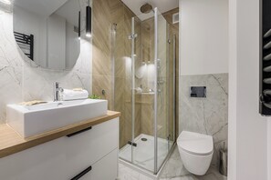 Bathroom - Wołoska Mokotów P&O Apartments (Warszawa)