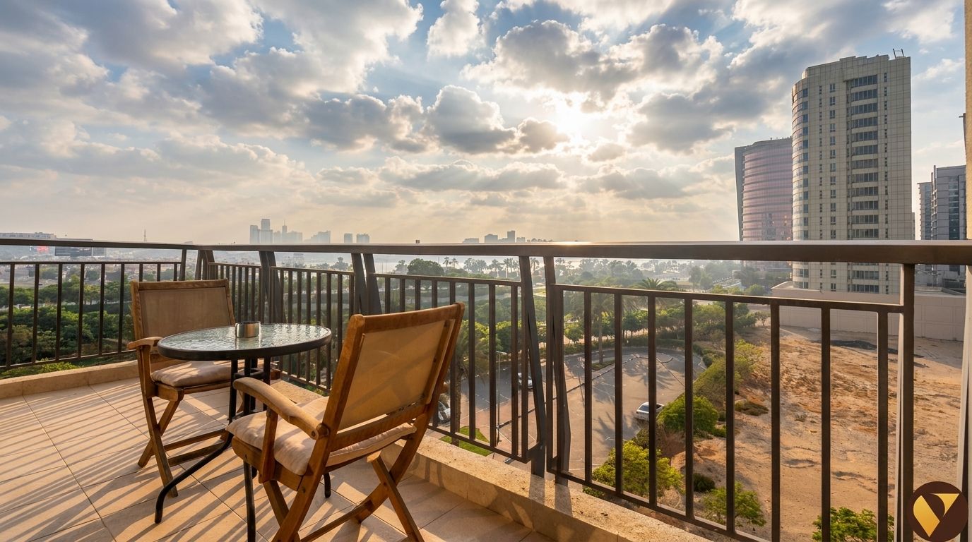 Vue du balcon