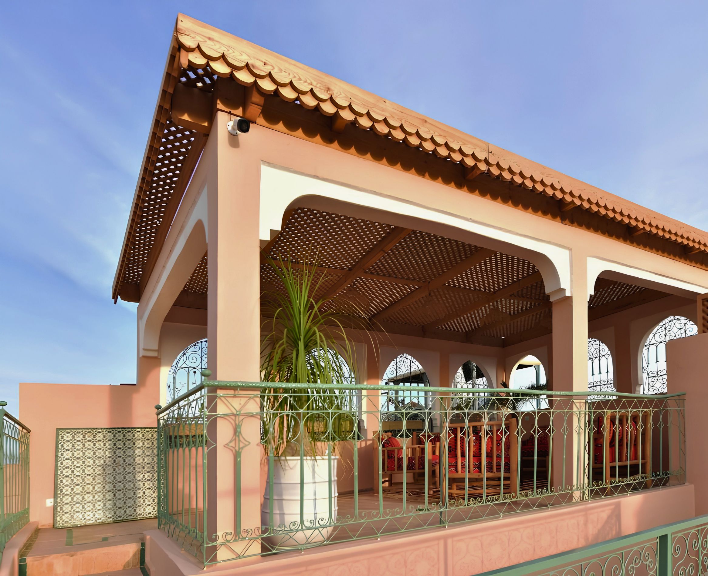 Rooftop terrace