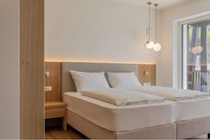Room - Laurena Aparthotel near Brixen: 1-Bedroom Apartment with a Balcony (Schabs)