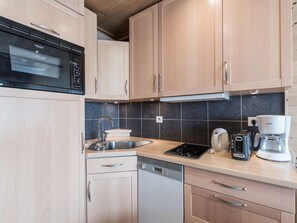 Private kitchen - Bright duplex at the slopes - 5 guests (Tignes)
