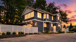 Exterior - Saugatuck Retreat: Lake Views, Porch, Hot Tub, Fire Pit, <1 Block to Downtown (Saugatuck)