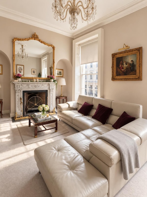 Living area - Exceptional Georgian Residence - Stephen’s Green (Dublin 2)