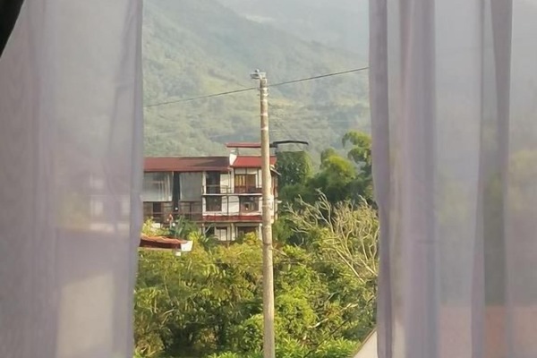 Vue depuis l’hébergement
