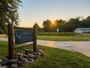 As the sun sets over the property, slow down, take it all in, and feel grateful for the time spent reconnecting with family, friends, and the Northwoods. Thank you for staying at Northwoods Antler House. - Northwoods House | Sleeps 12 | ATV Trail (Birchwood)