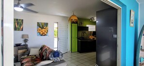 Living area - 2-Bedroom Apartment in Madinina with Ocean View—Sleeps Up to 4 People (Les Trois-Îlets)