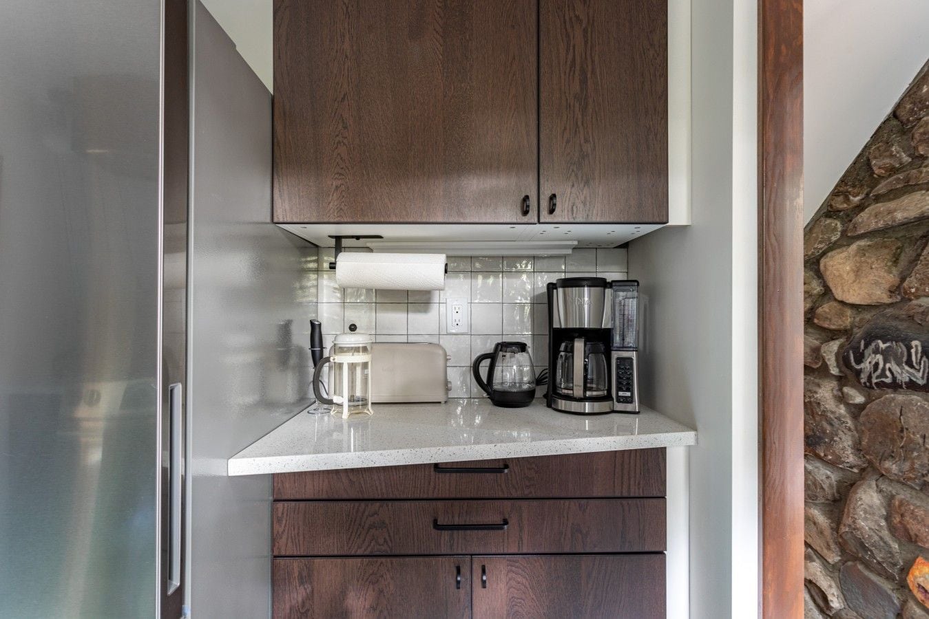 Enjoy a slow morning with a fresh cup of coffee before heading out to explore