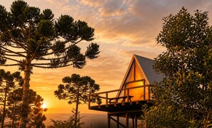 Exterior - Cabana em Urubici com Banheira e Vista para Serra (Urubici)