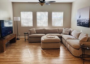 Living area - Breathtaking 4 BR home in with AC in friendly Goodyear, Arizona (Goodyear)