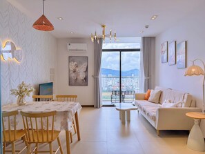 Living area - CSJ Tower Vung Tau - ViVi Homestay  (Vũng  Tàu)