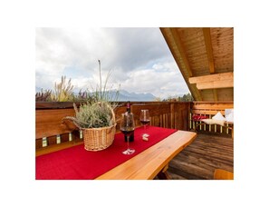 Balcony - Edelweiss on the Mahrhof (Monguelfo)