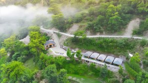 Aerial view - Palki Camps and Resorts (KANASER RANGE)