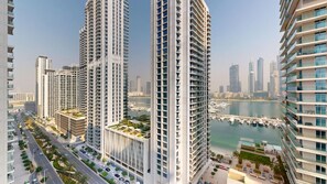 View - Beach Vista, Emaar Beachfront - Lux 1 Bed Partial Sea View l Private Beach Access (Emaar Beachfront)