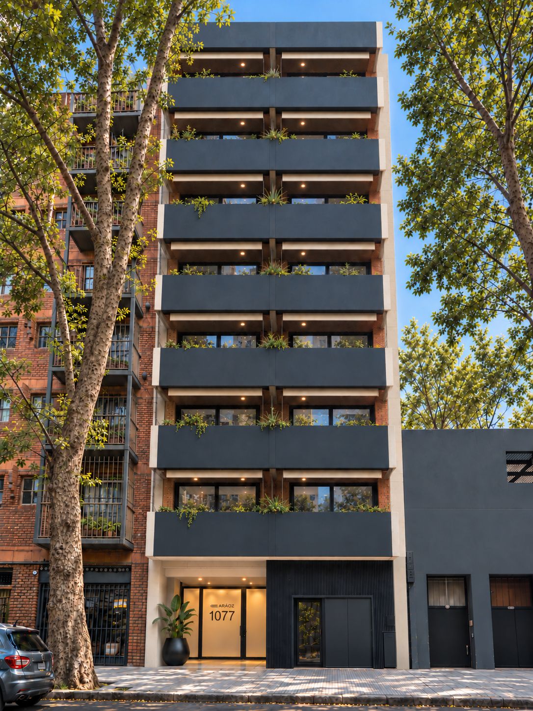 Front of property