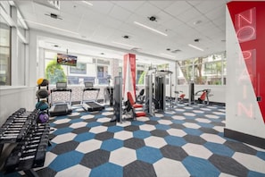Fitness facility -  2-bedroom apartment close to NRG (Houston)