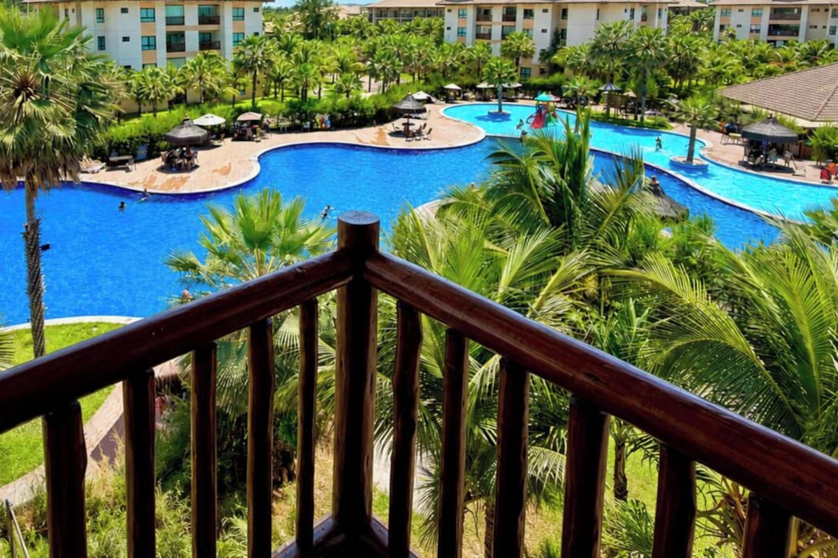 Pemandangan balkon