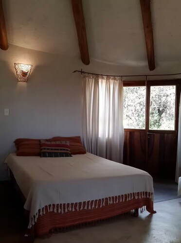 Reina Mora Cabin · Native Forest at the Foot of Champaquí Hill · Bendita Tierra